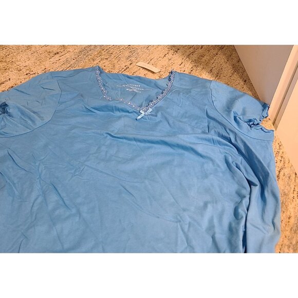 Lot of 3 CACIQUE Sleepwear WOMEN Nightgown & 2 Tanks Plus Size 18/20 *stains - Picture 16 of 16